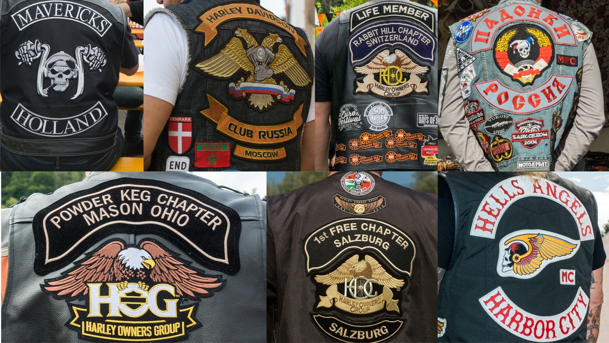 Harley Davidson European Bike Week 2017  /  Motorradclubs Logos